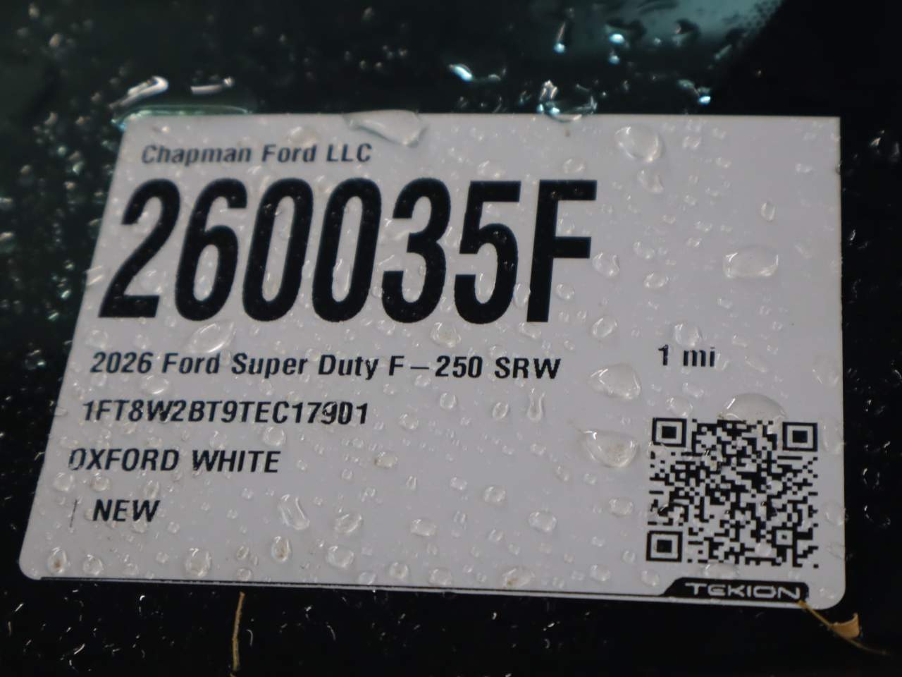 2026 Ford F-250 Super Duty Crew Cab XL