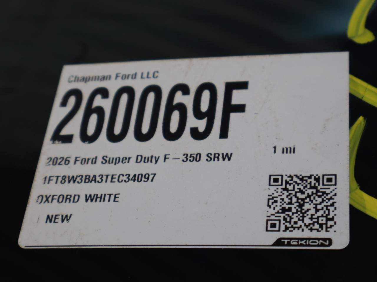 2026 Ford F-350 Super Duty SRW Crew Cab XL