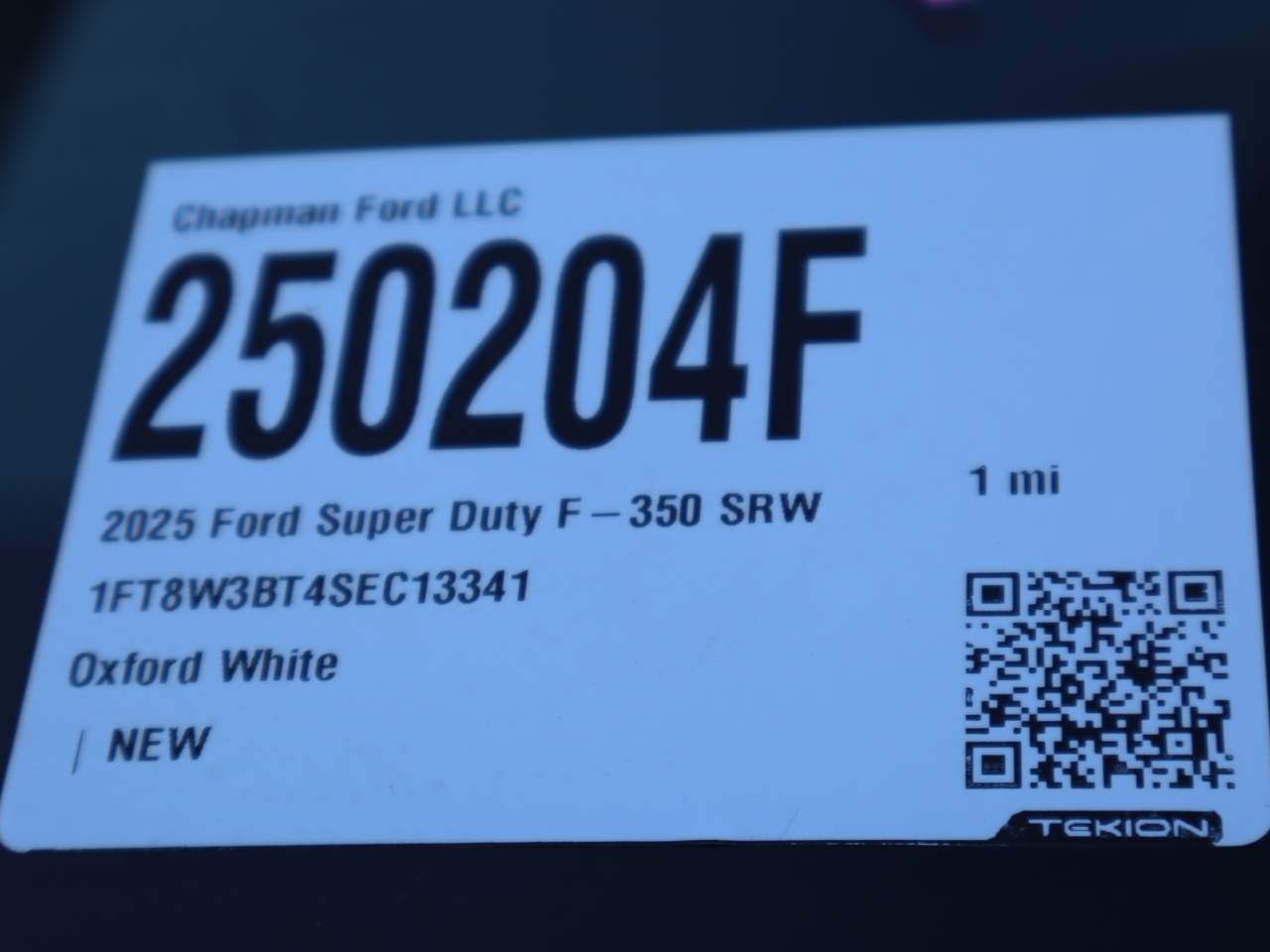 2025 Ford F-350 Super Duty SRW Crew Cab XL