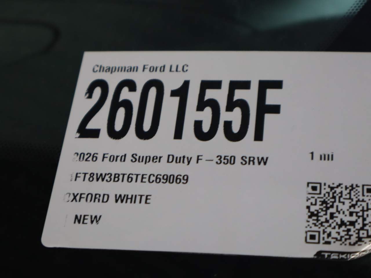 2026 Ford F-350 Super Duty SRW Crew Cab XL