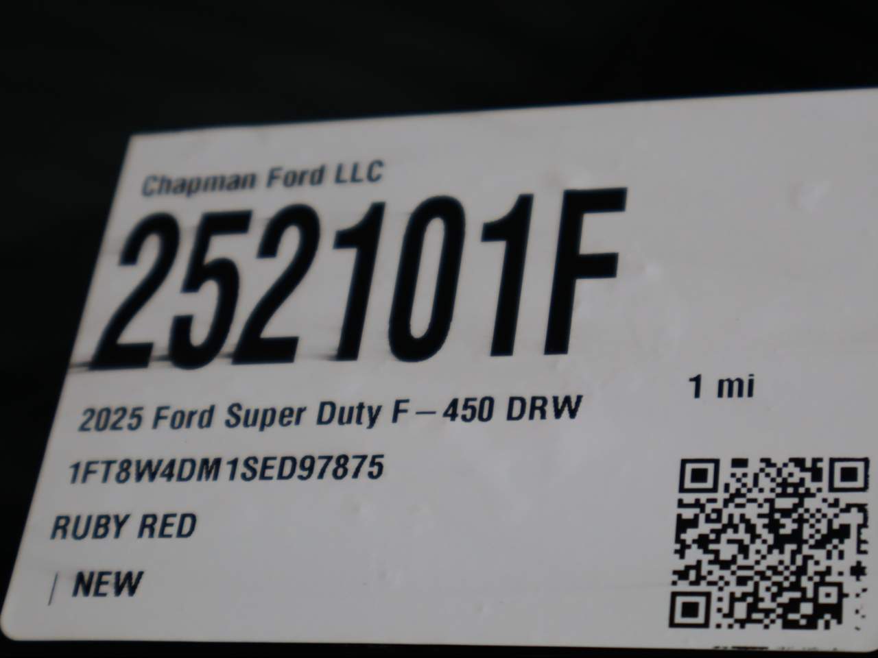 2025 Ford F-450 Super Duty Crew Cab Pickup