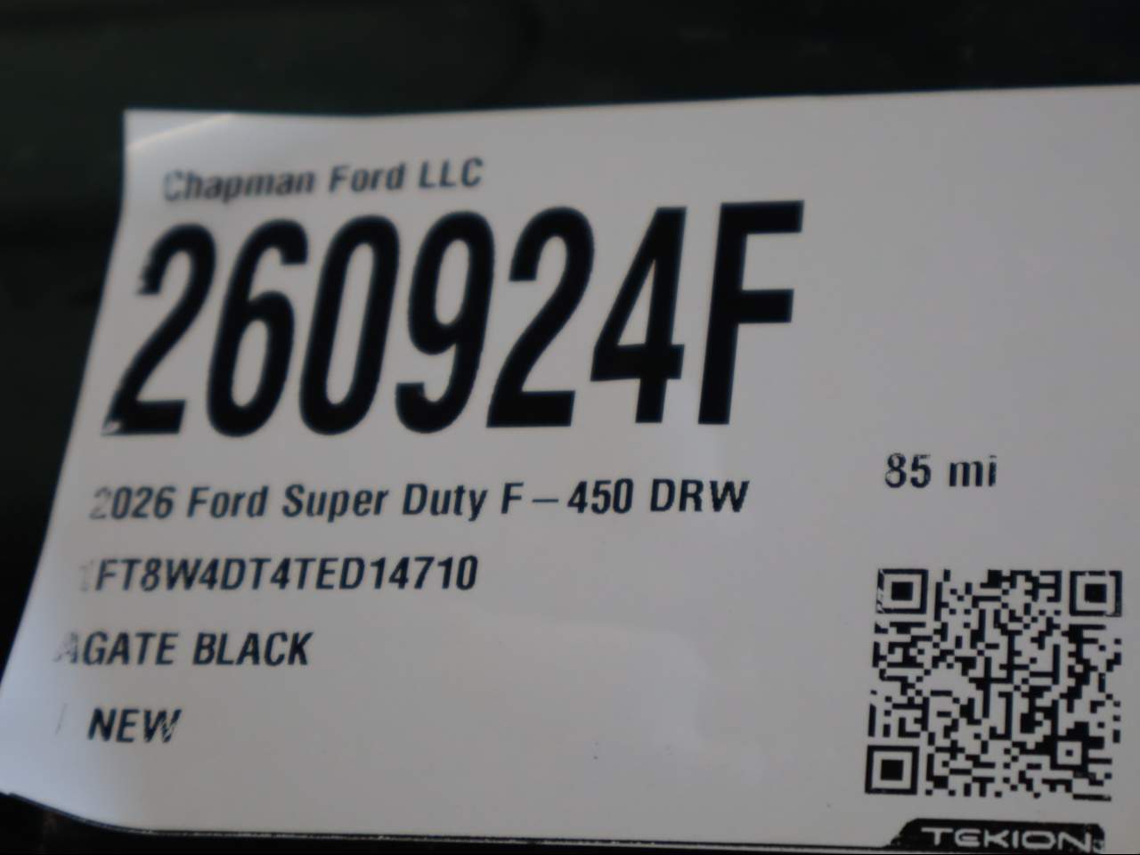 2026 Ford F-450 Super Duty DRW XL