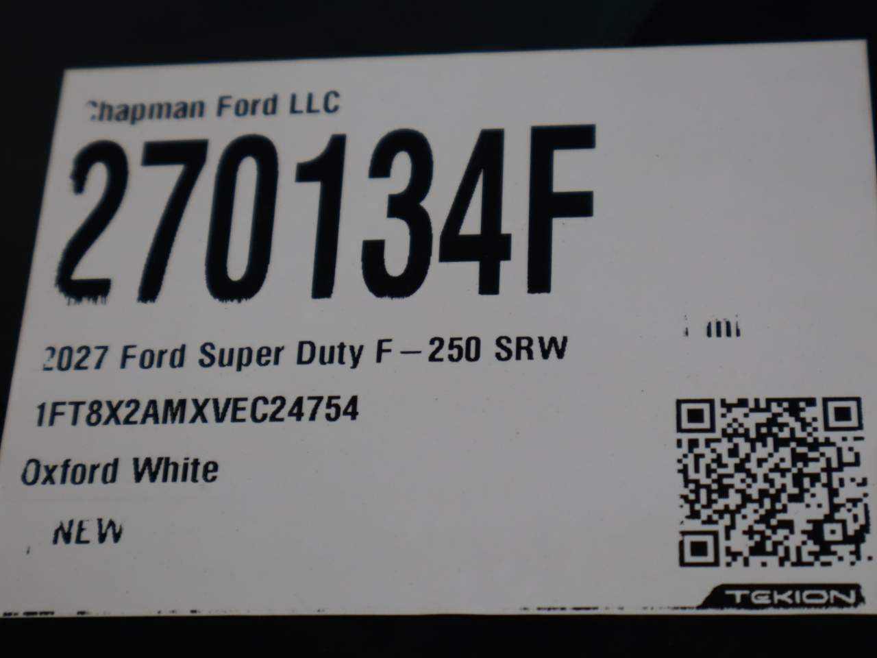2027 Ford F-250 Super Duty SuperCab XL