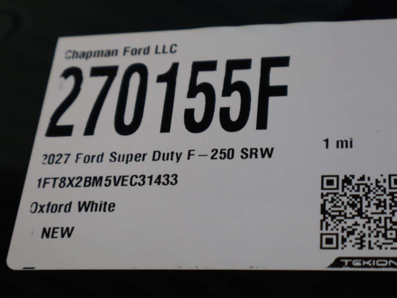 2027 Ford F-250 Super Duty SuperCab XL