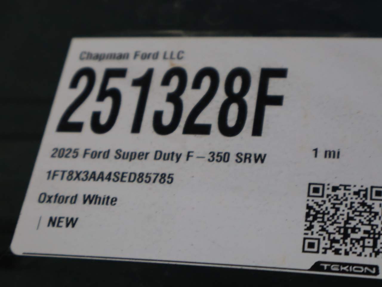 2025 Ford F-350 Super Duty SRW SuperCab XL