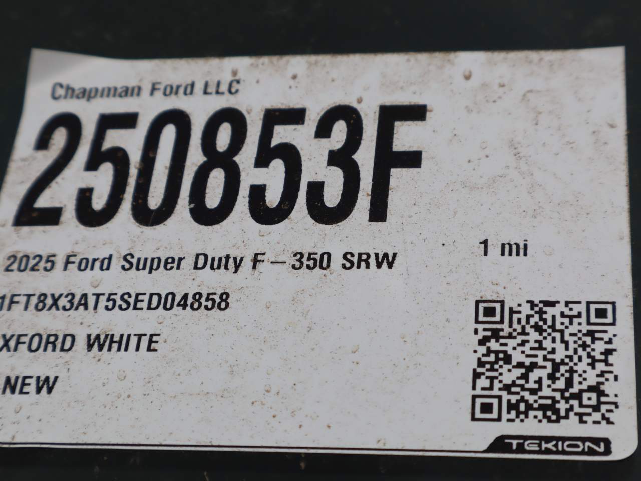 2025 Ford F-350 Super Duty SRW SuperCab XL