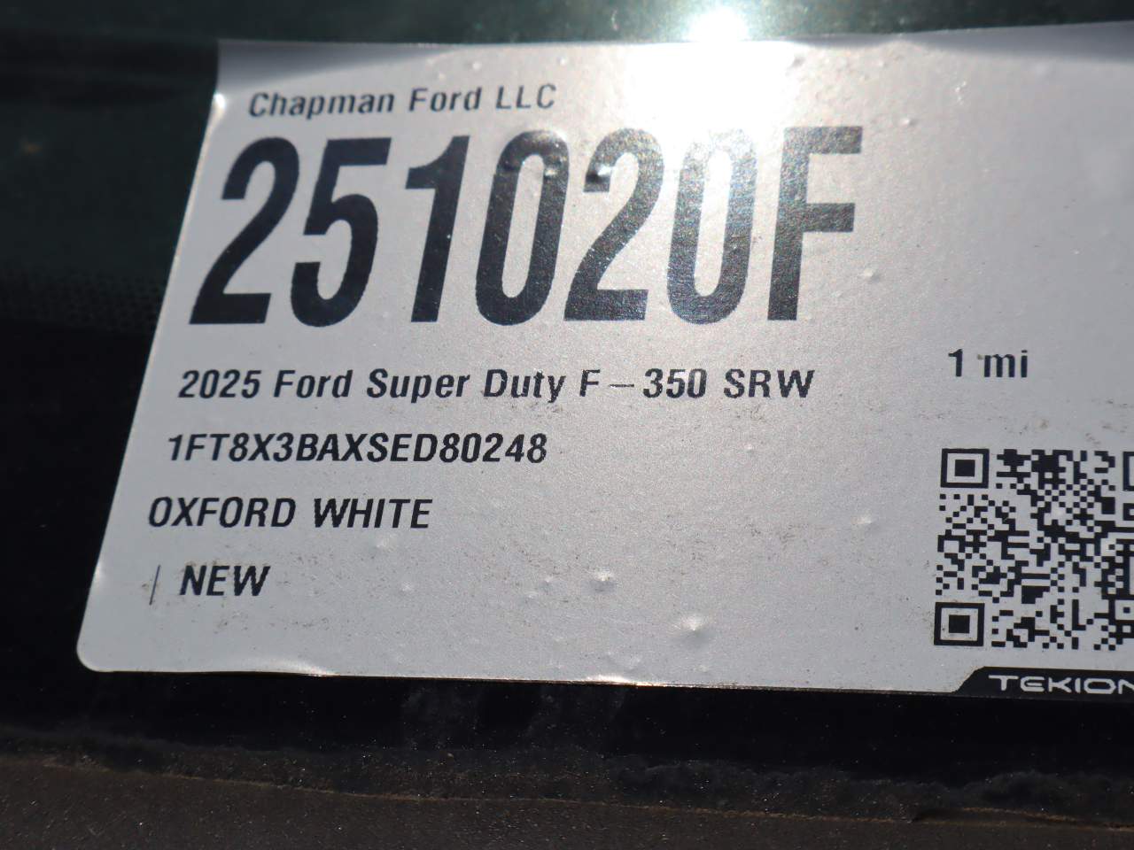 2025 Ford F-350 Super Duty SRW SuperCab XL