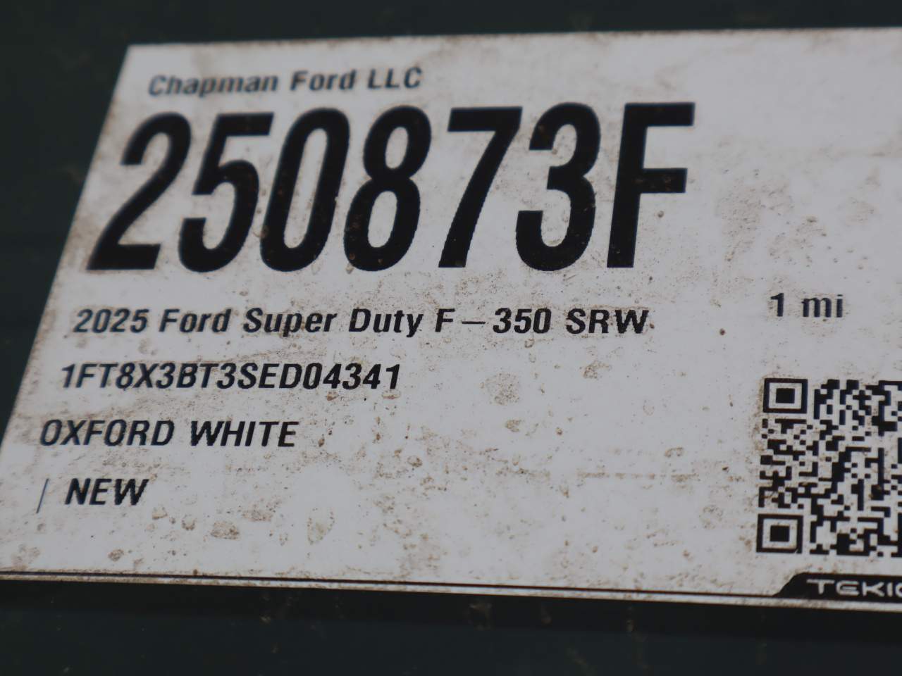 2025 Ford F-350 Super Duty SRW SuperCab XL