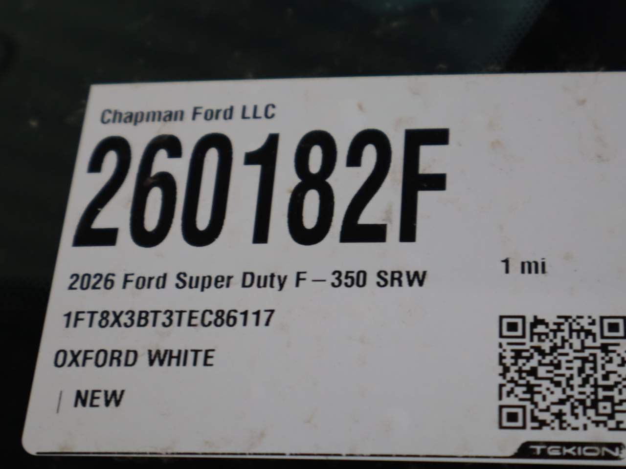 2026 Ford F-350 Super Duty SRW SuperCab XL