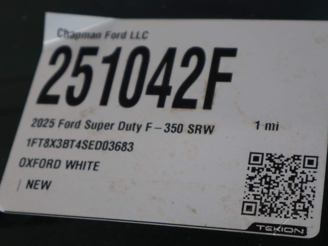 2025 Ford F-350 Super Duty SRW SuperCab XL