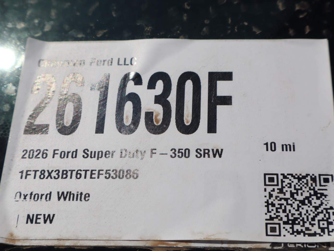 2026 Ford F-350 Super Duty SRW SuperCab XL