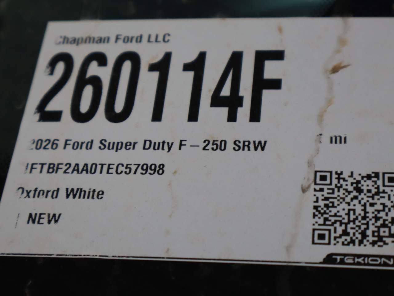 2026 Ford F-250 Super Duty XL