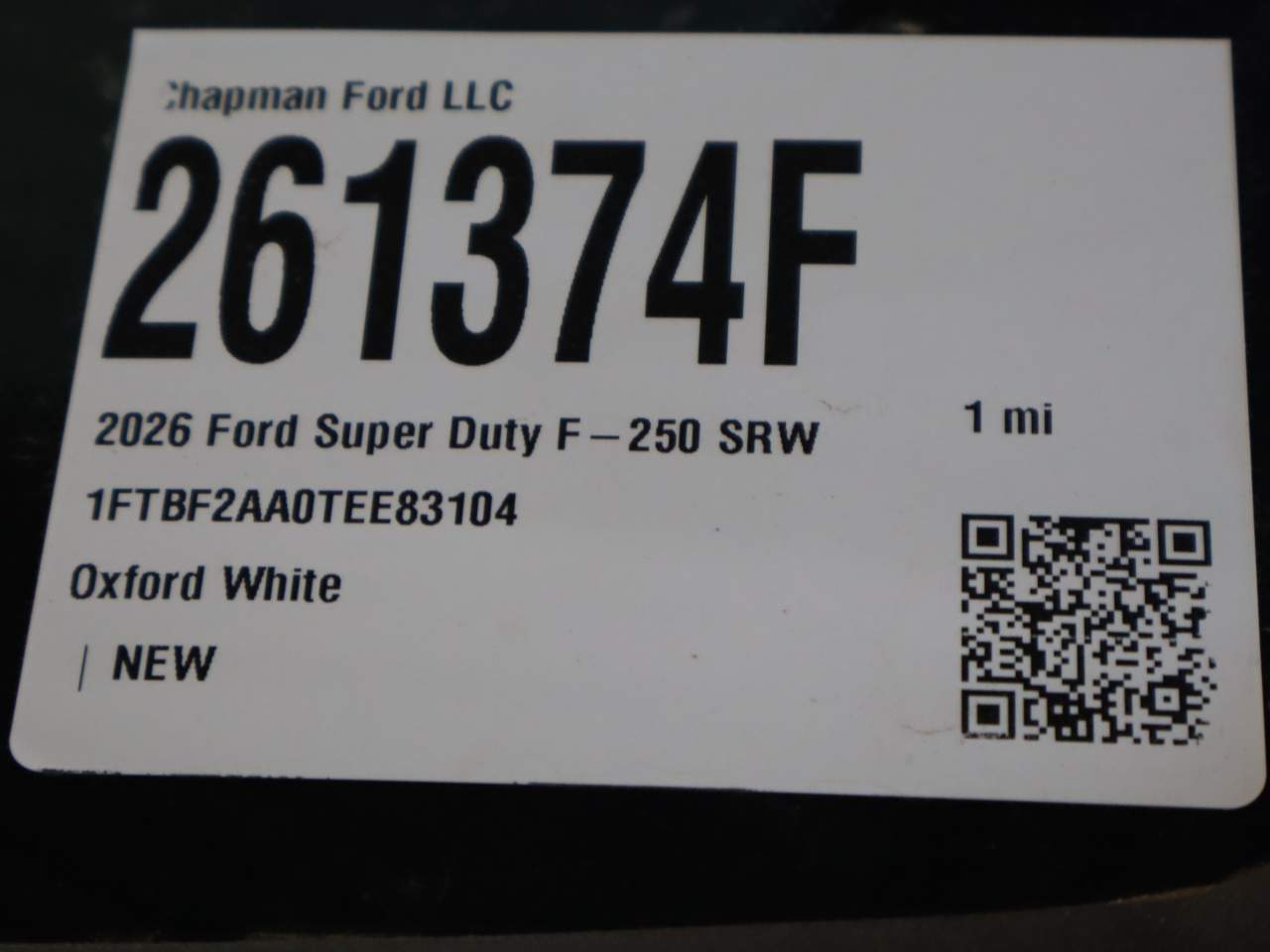 2026 Ford F-250 Super Duty XL