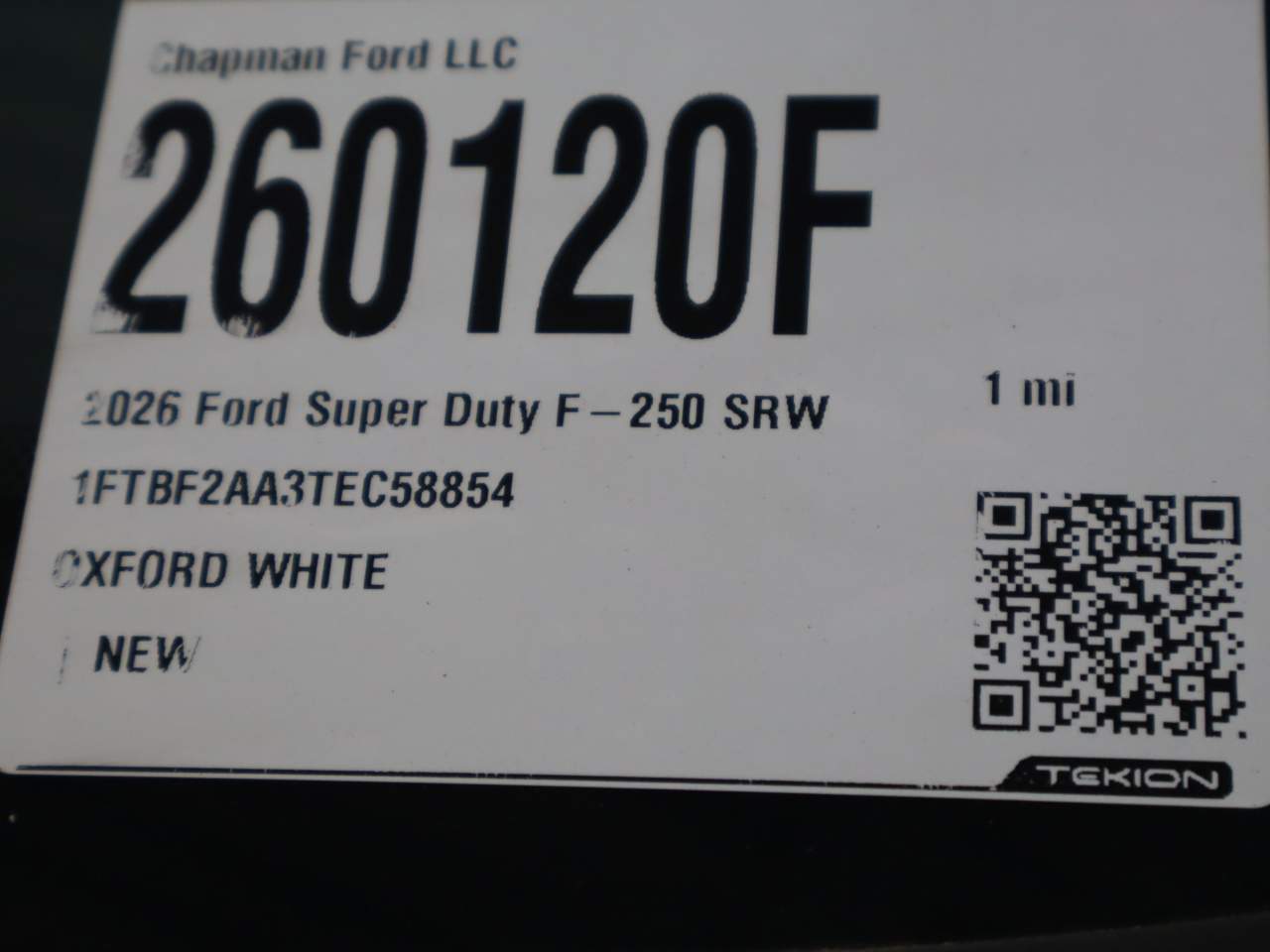 2026 Ford F-250 Super Duty XL