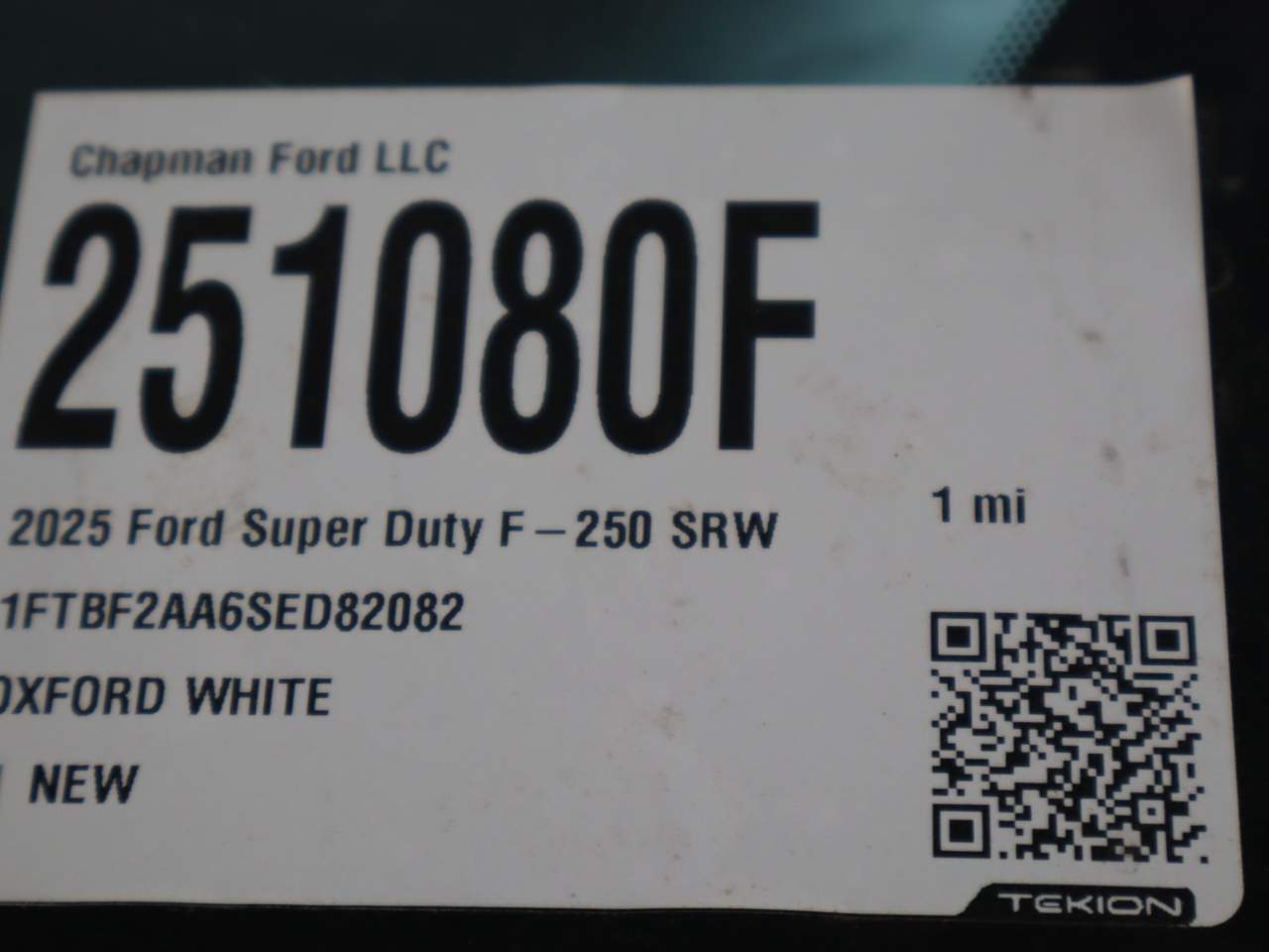 2025 Ford F-250 Super Duty XL