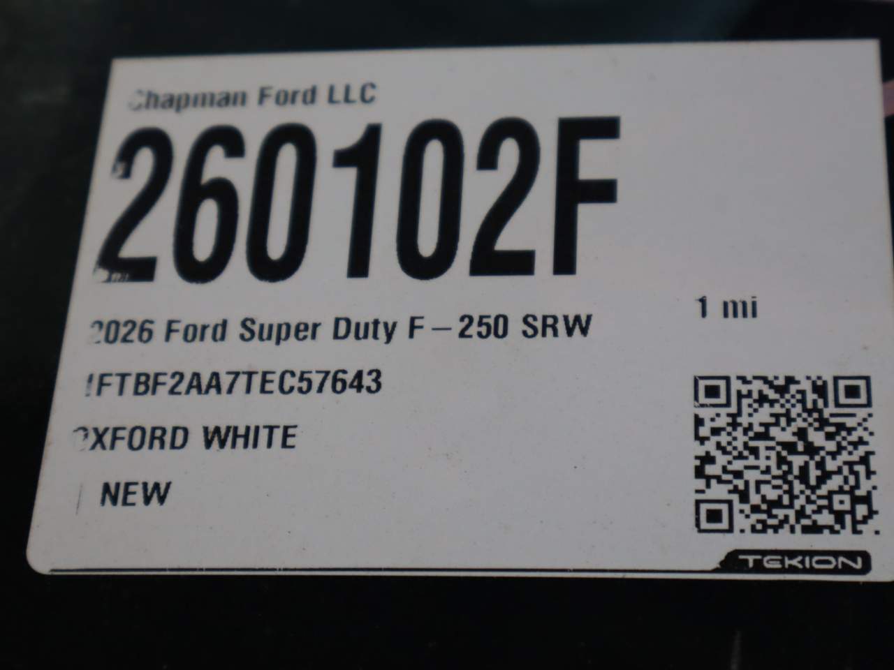2026 Ford F-250 Super Duty XL