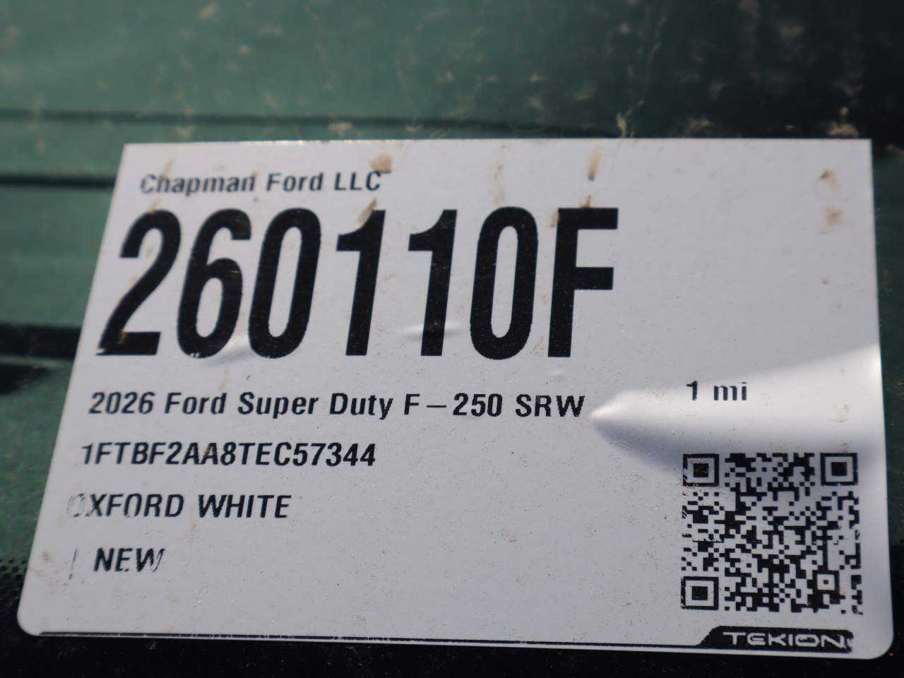 2026 Ford F-250 Super Duty XL