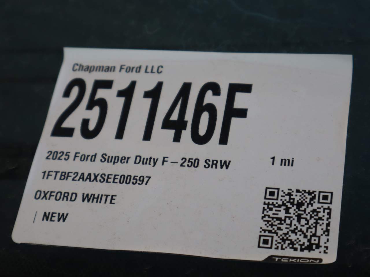 2025 Ford F-250 Super Duty XL