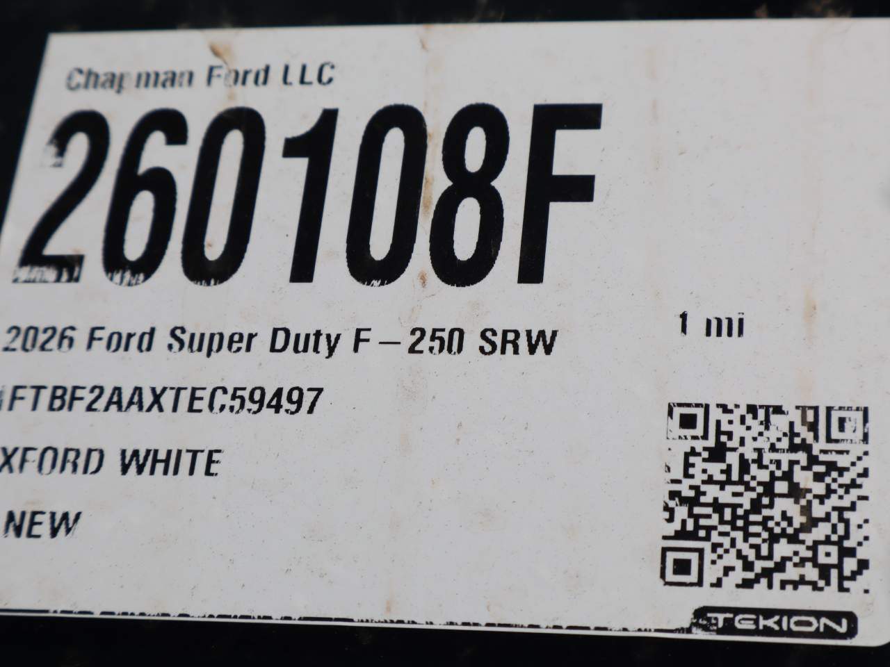2026 Ford F-250 Super Duty XL