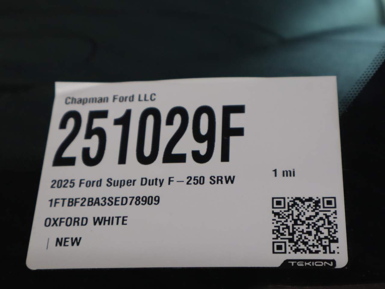 2025 Ford F-250 Super Duty XL