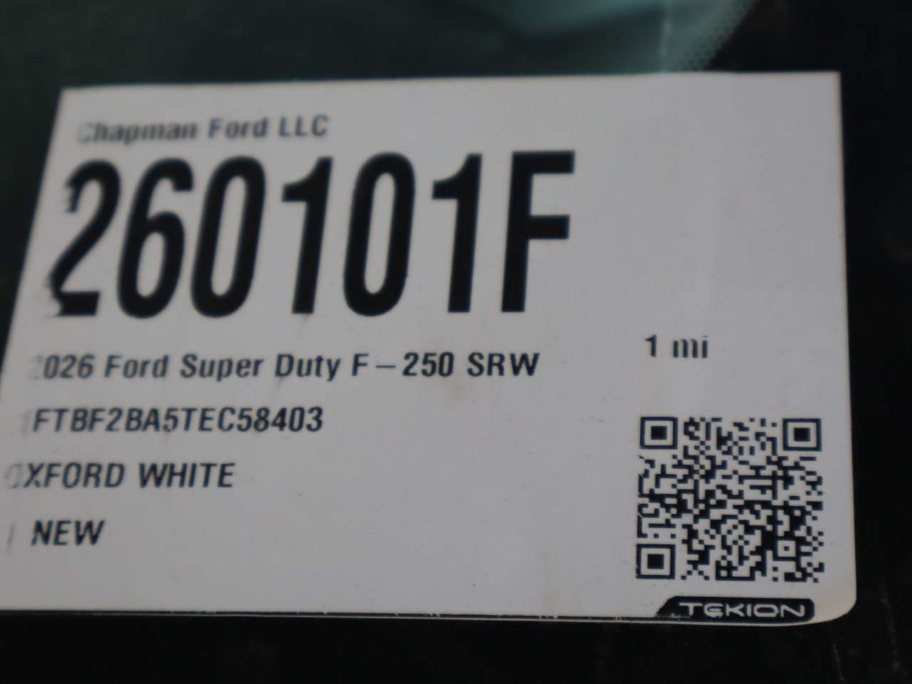 2026 Ford F-250 Super Duty XL