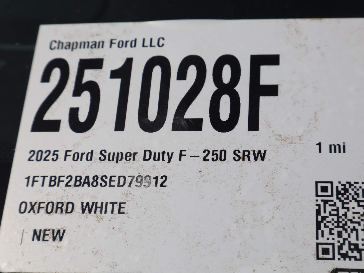 2025 Ford F-250 Super Duty XL