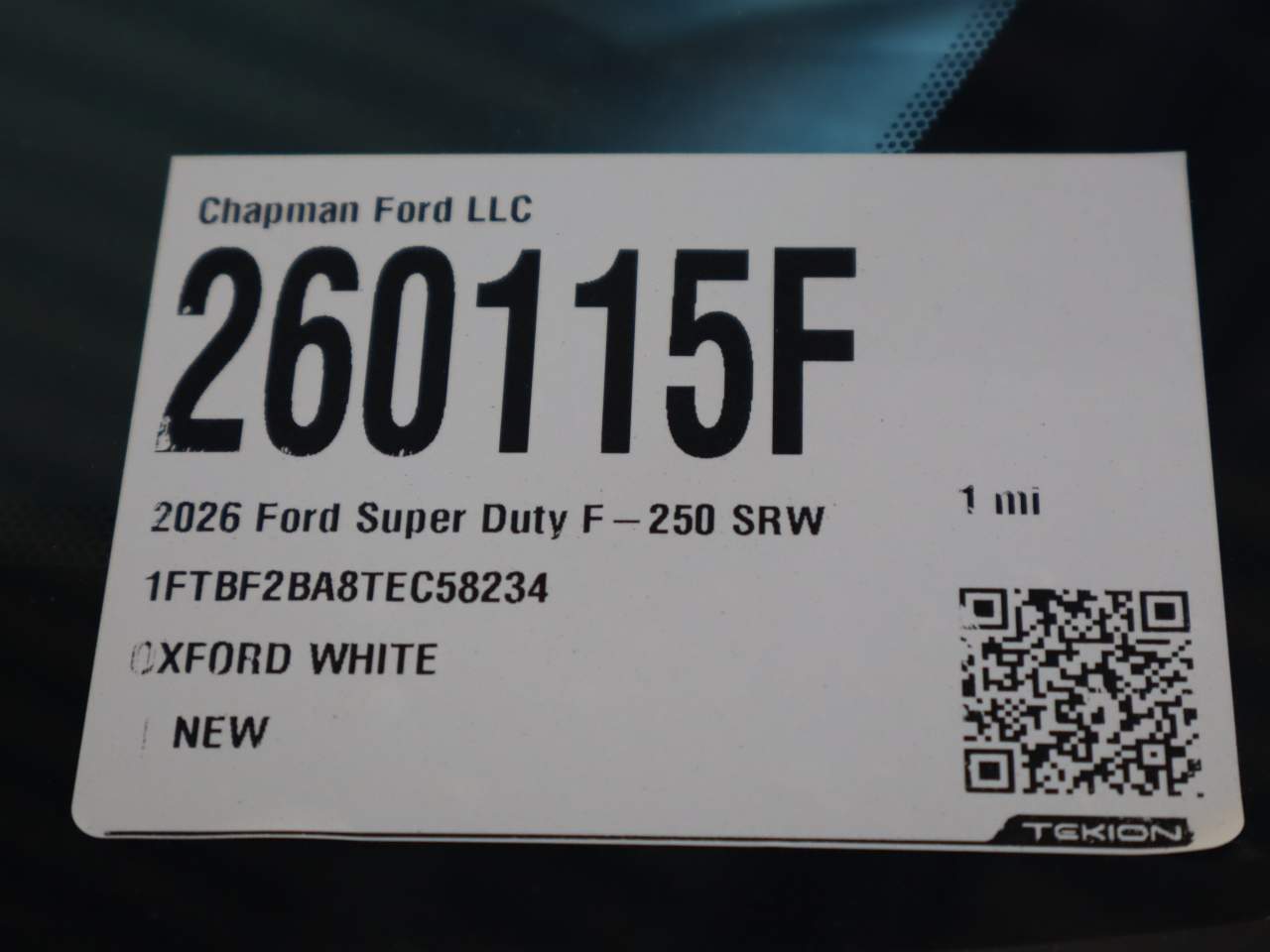 2026 Ford F-250 Super Duty XL