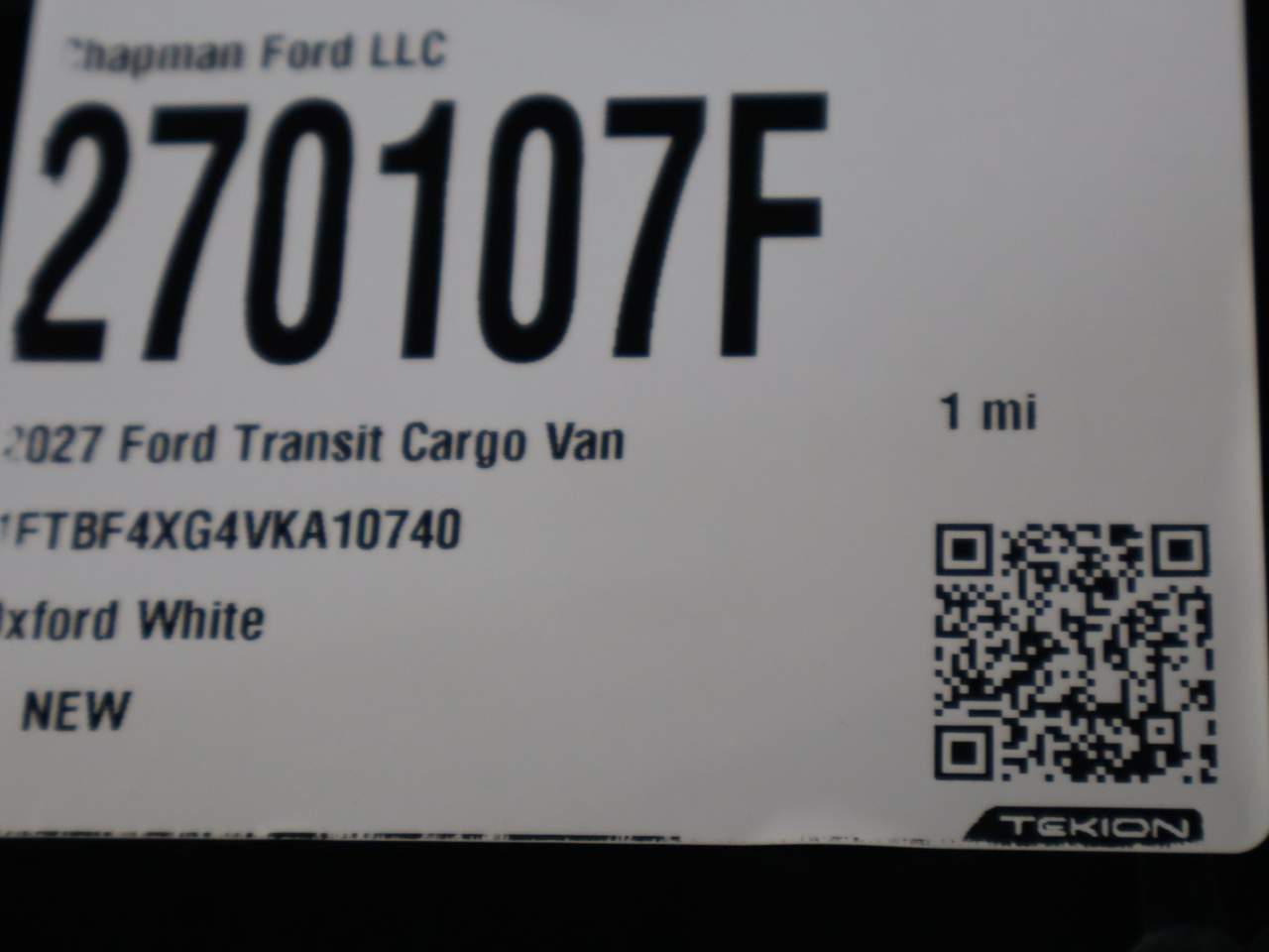 2027 Ford Transit 350 HD