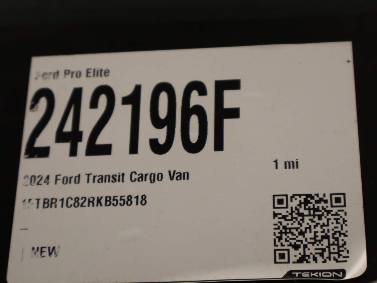 2024 Ford Transit 250