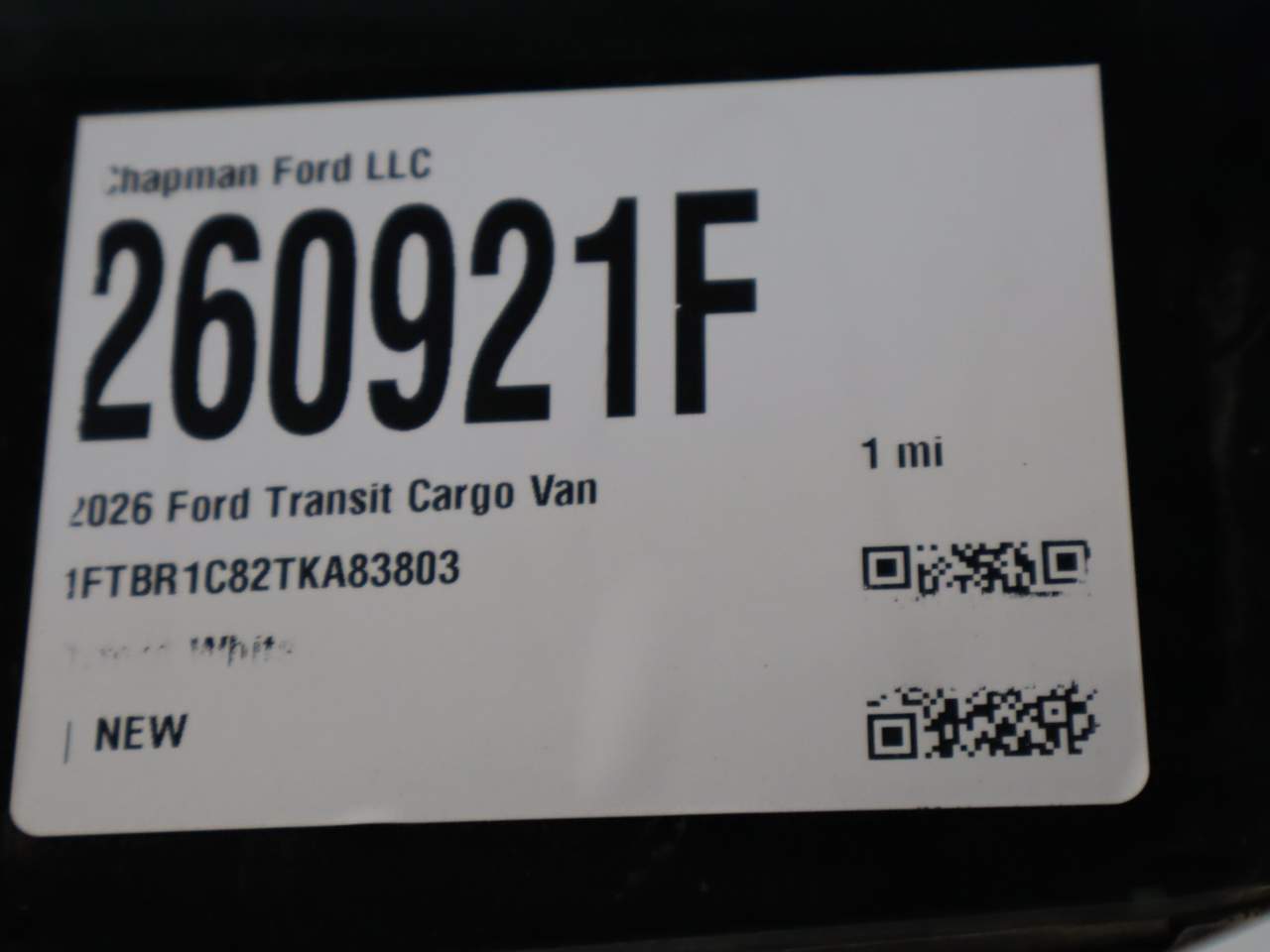 2026 Ford Transit 250