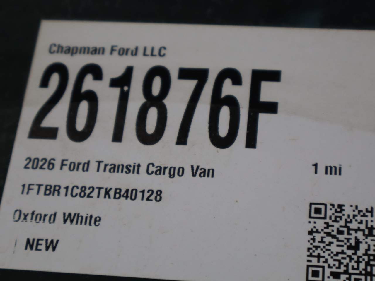2026 Ford Transit 250