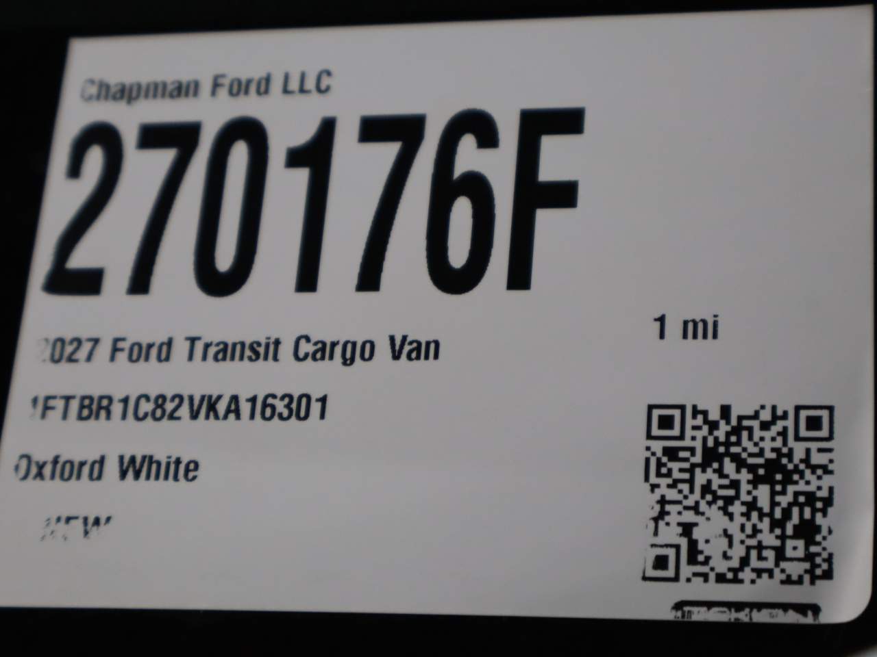 2027 Ford Transit 250