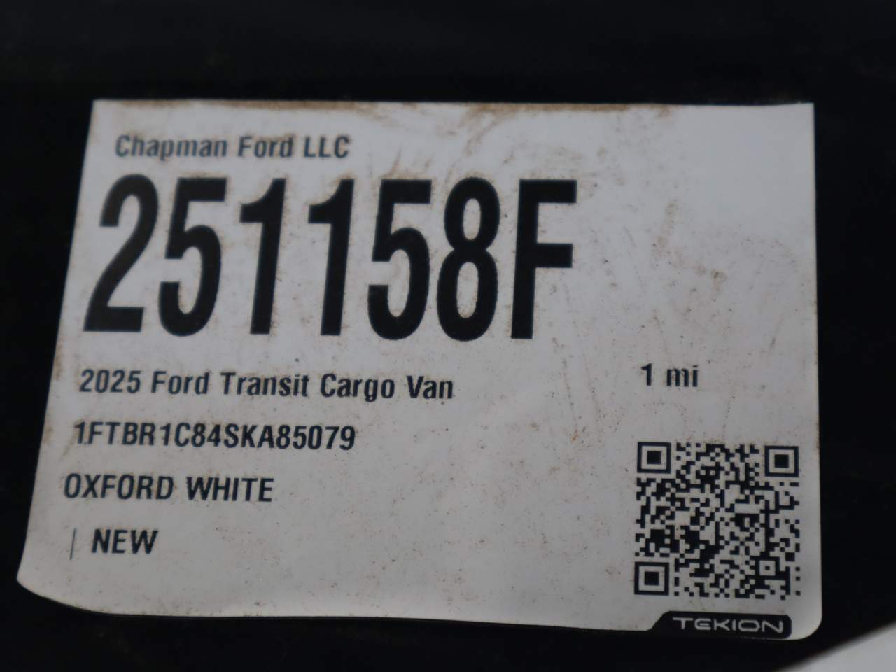 2025 Ford Transit 250