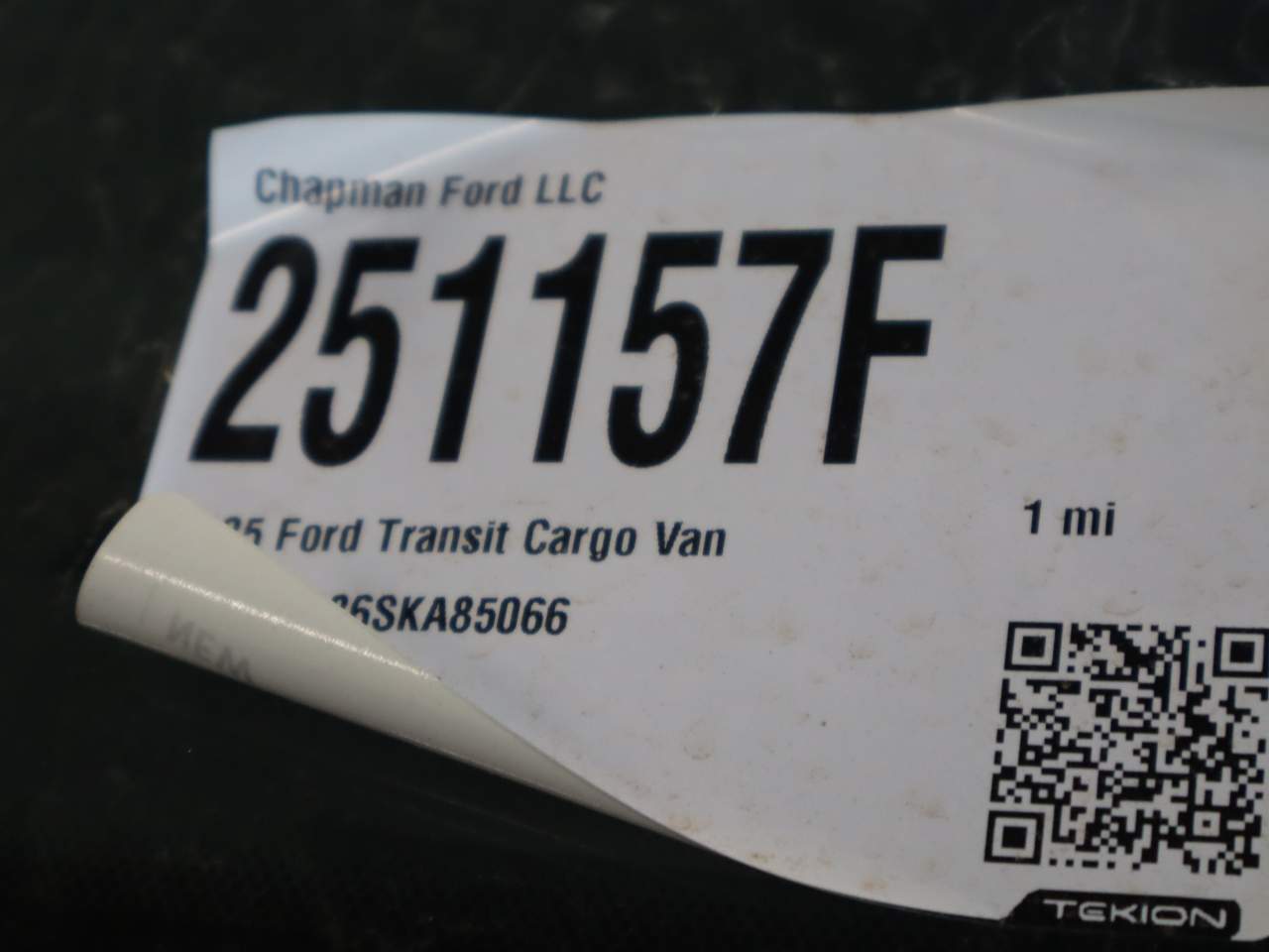 2025 Ford Transit 250