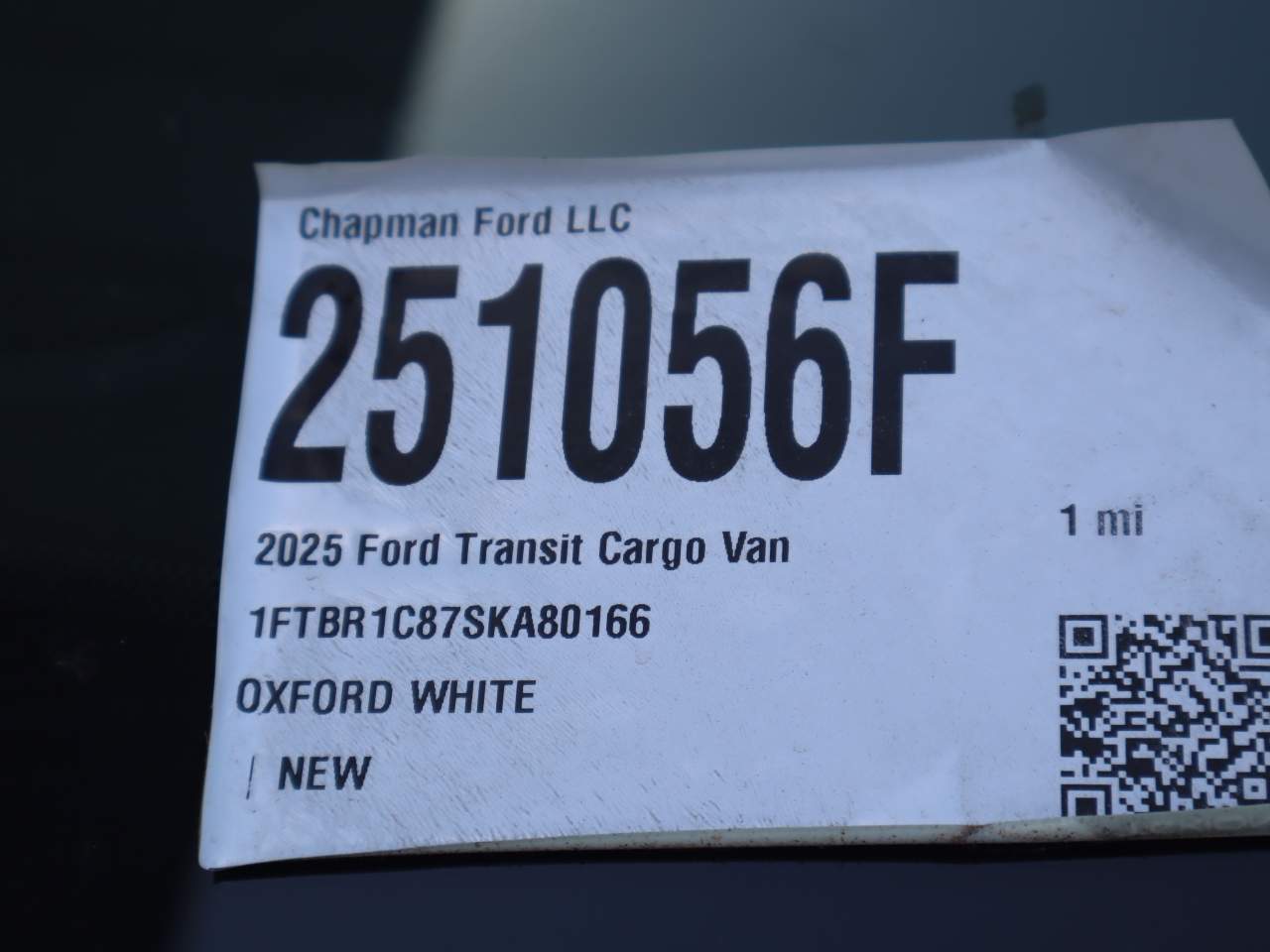 2025 Ford Transit 250