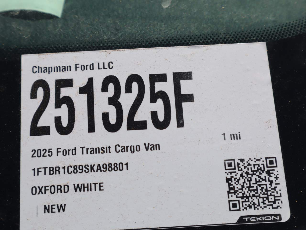 2025 Ford Transit 250