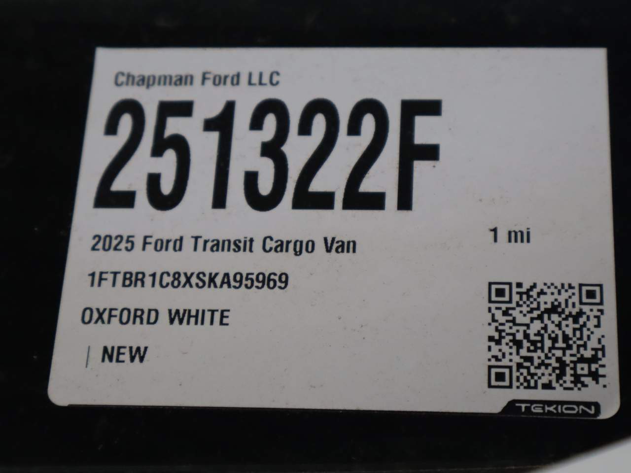 2025 Ford Transit 250