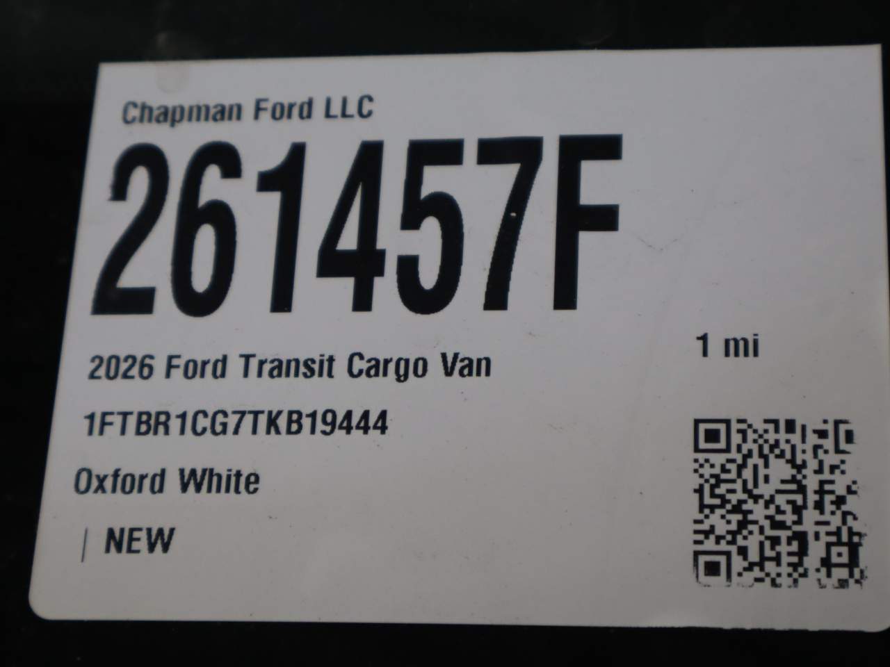 2026 Ford Transit 250