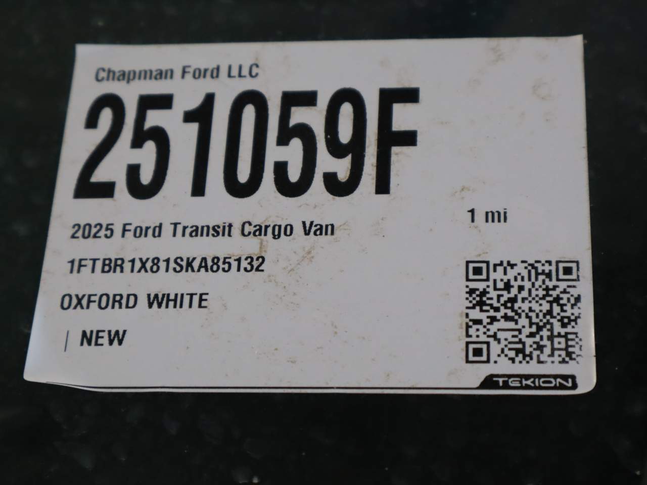 2025 Ford Transit 250