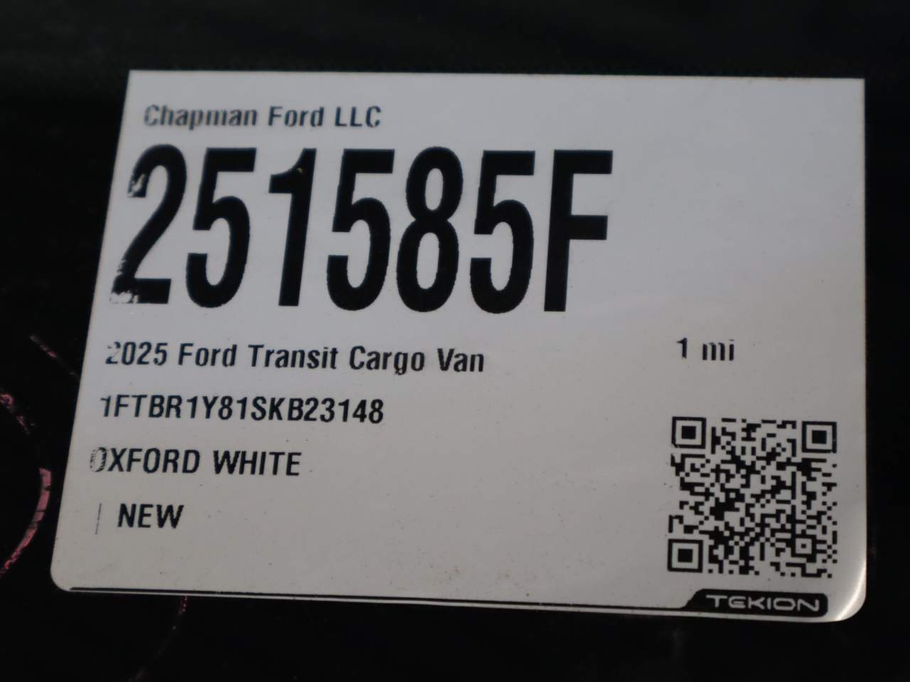 2025 Ford Transit 250