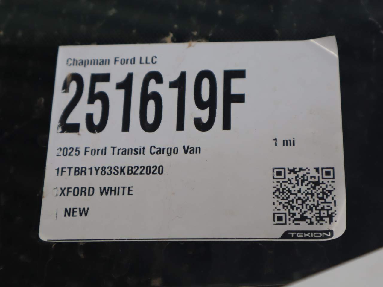 2025 Ford Transit 250