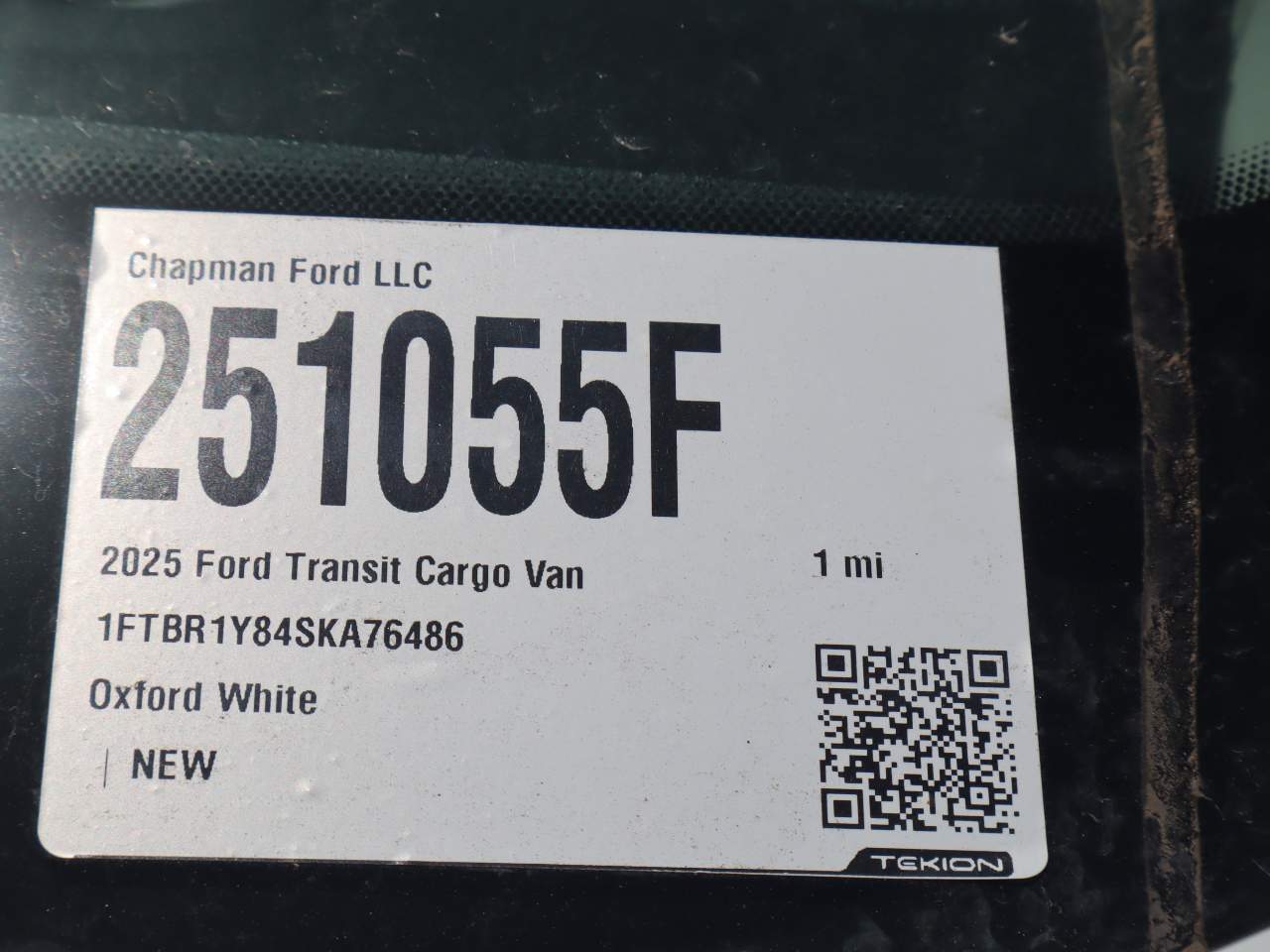 2025 Ford Transit 250