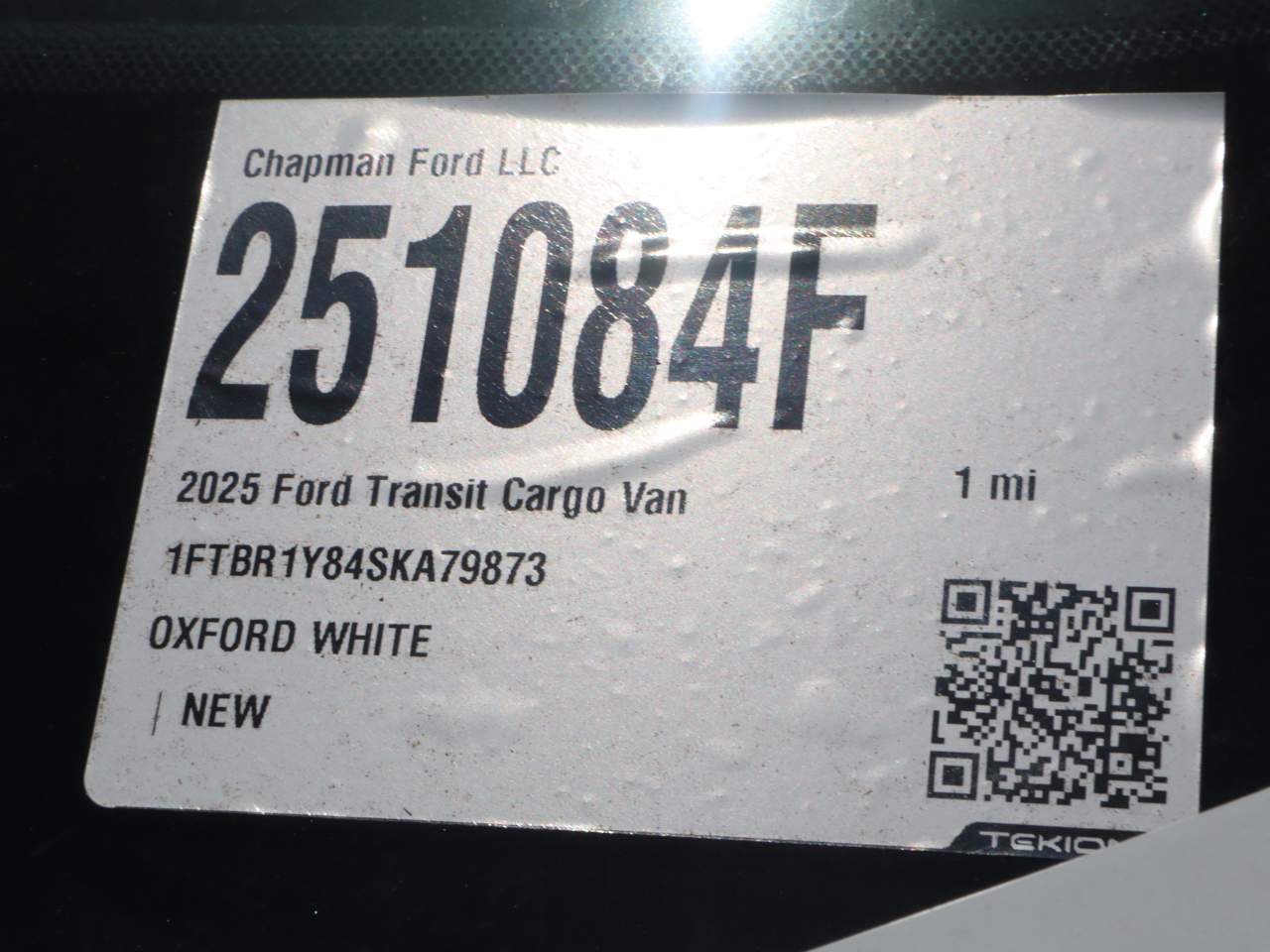 2025 Ford Transit 250