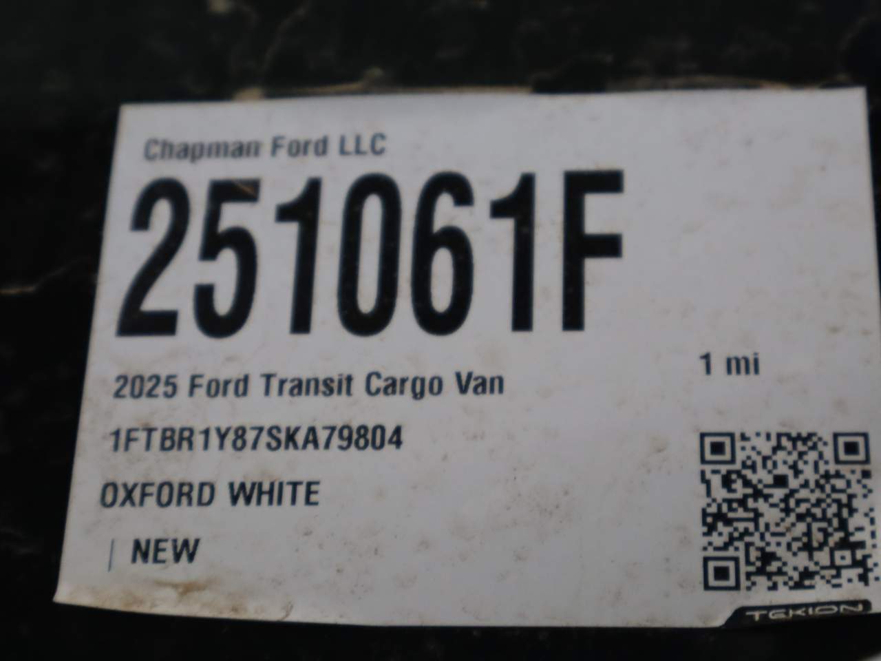 2025 Ford Transit 250
