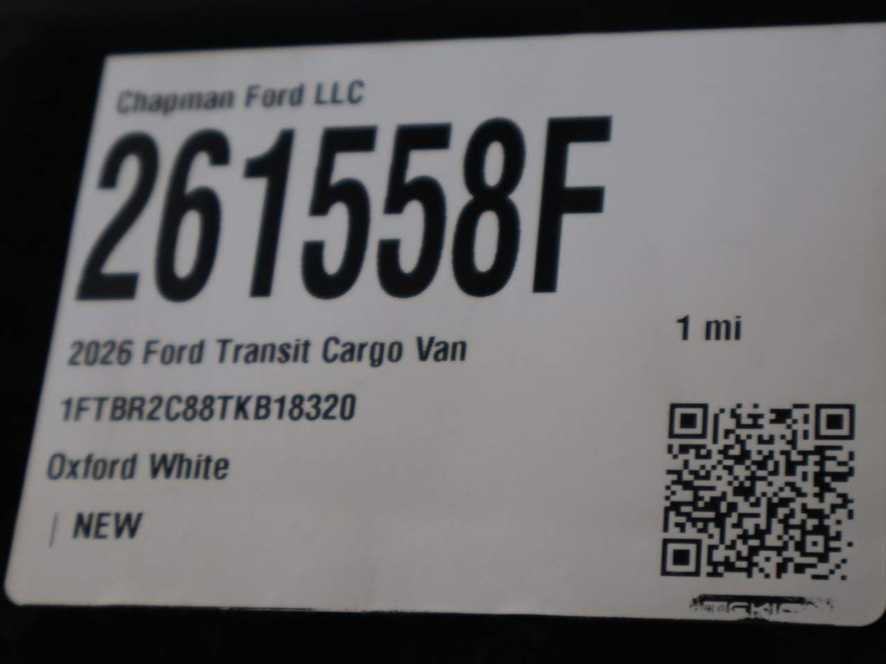 2026 Ford Transit 250