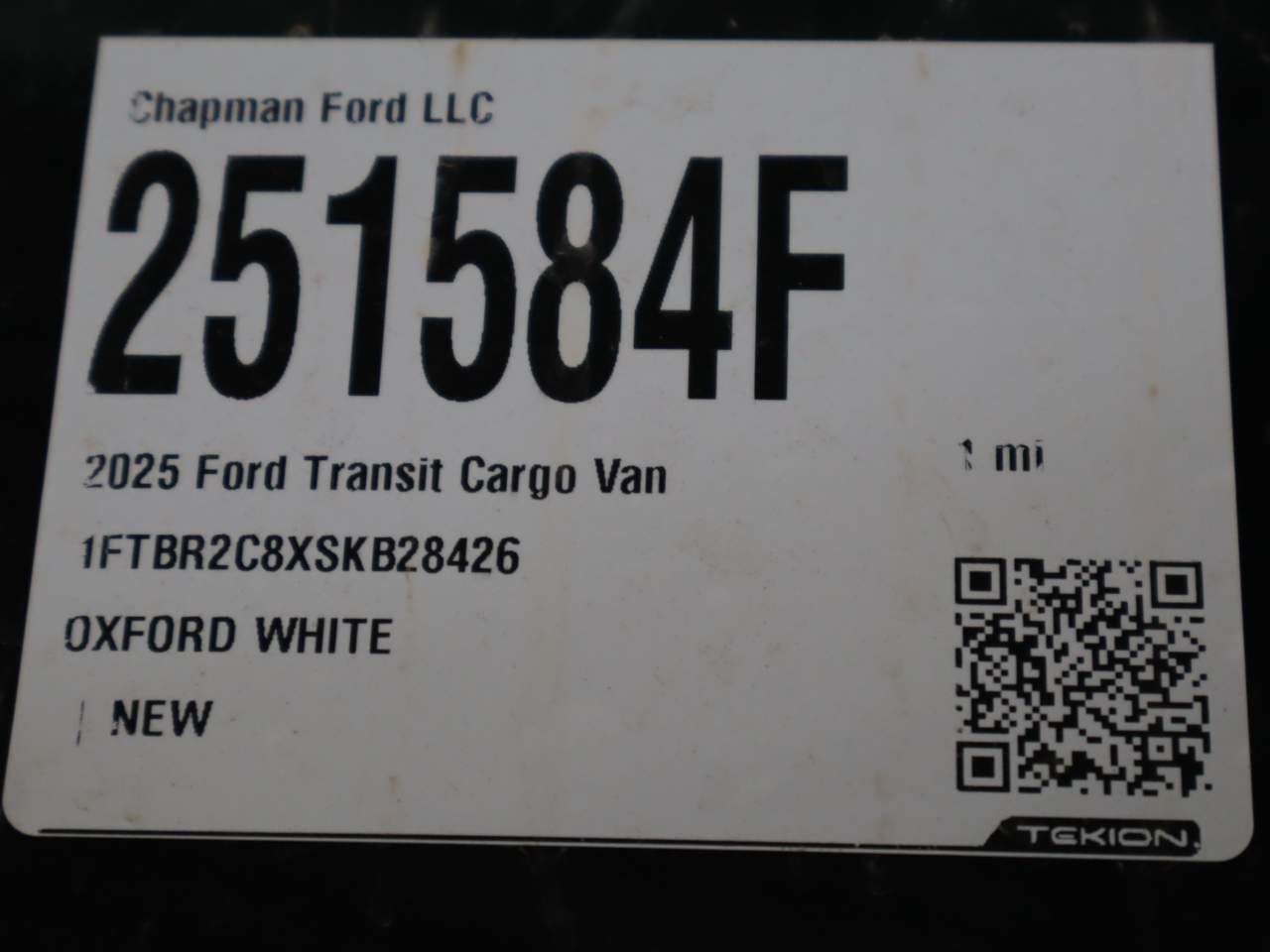 2025 Ford Transit 250