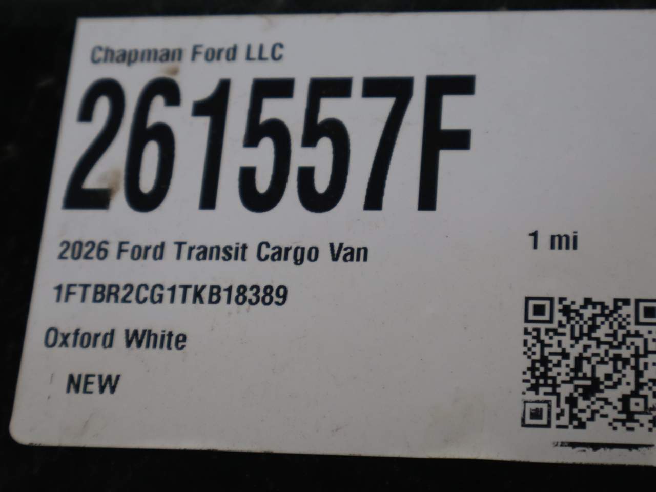 2026 Ford Transit 250