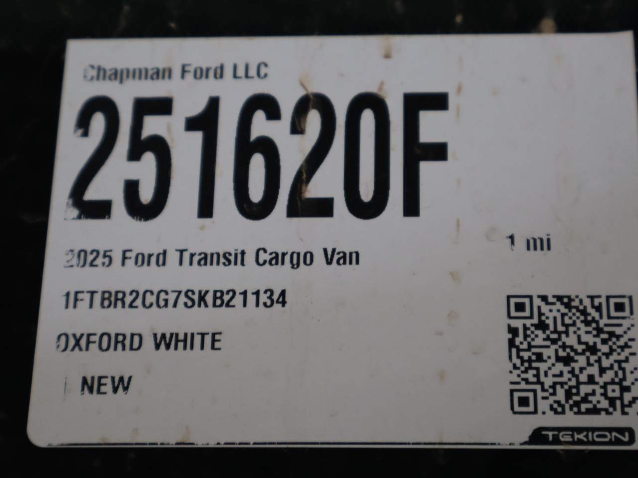 2025 Ford Transit 250