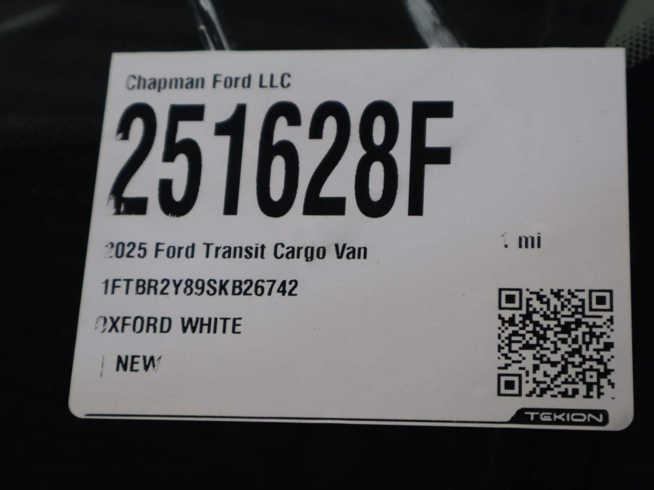 2025 Ford Transit 250