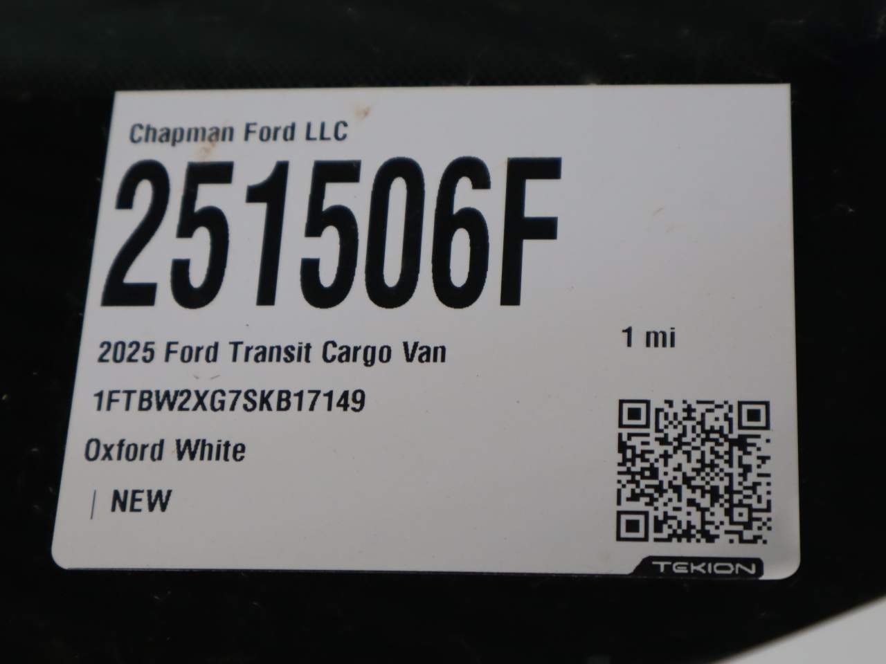 2025 Ford Transit 350